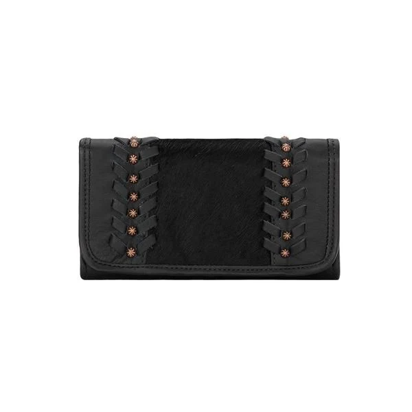American West Cow Town Ladies Tri-Fold Wallet