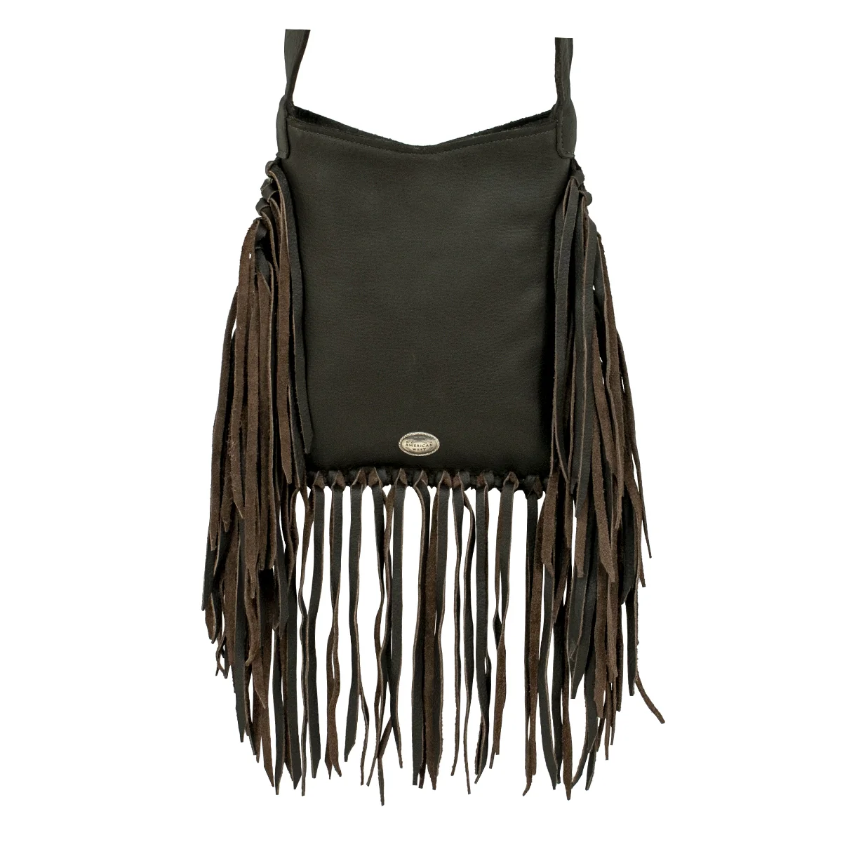 American West Fringed Cowgirl Flap Crossbody Bag - Image 2