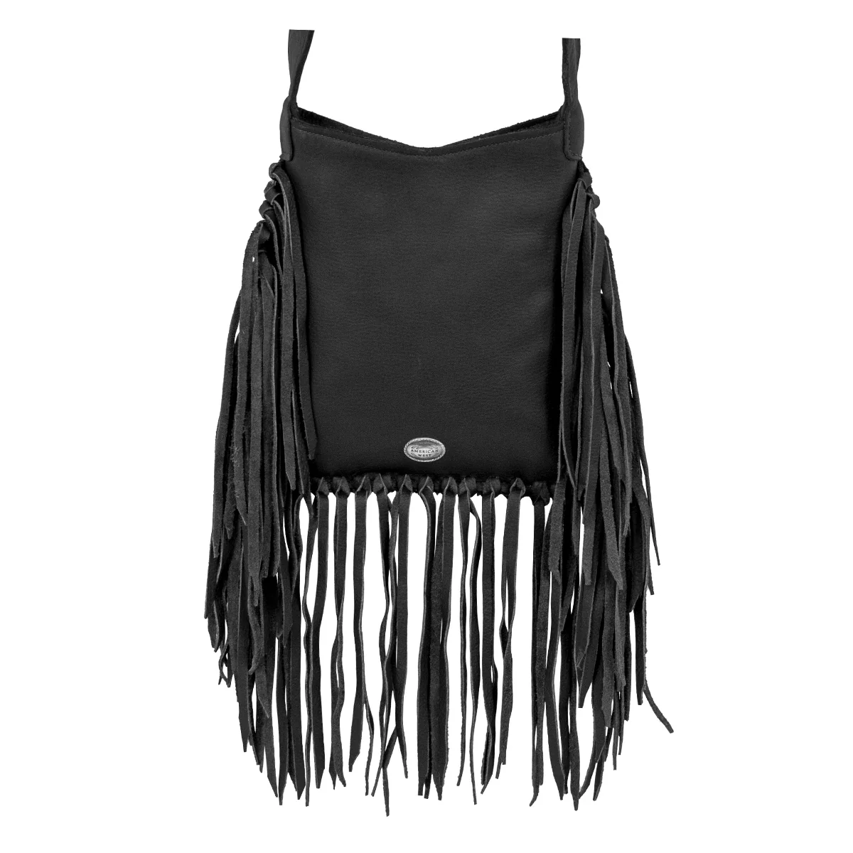 American West Fringed Cowgirl Messenger Crossbody Bag - Image 2