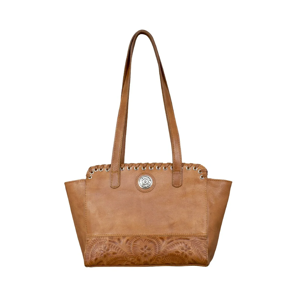 American West Harvest Moon Collection Zip Top Conceal Carry Tote - Image 3