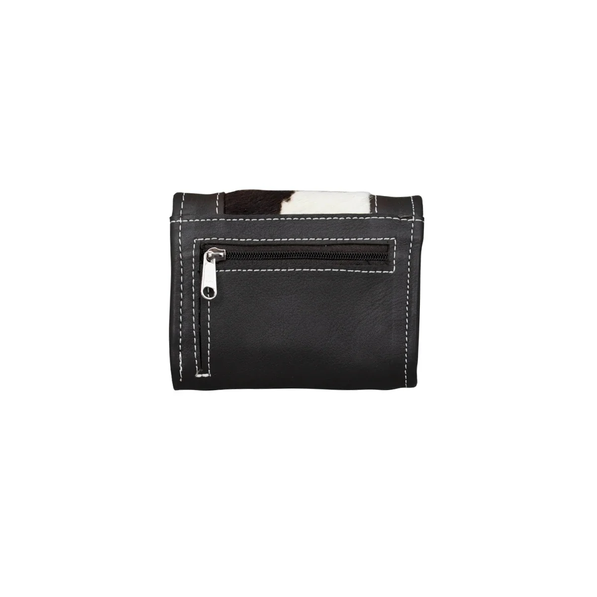 American West Ladies Hair-On Small Tri-Fold Wallet - Image 2