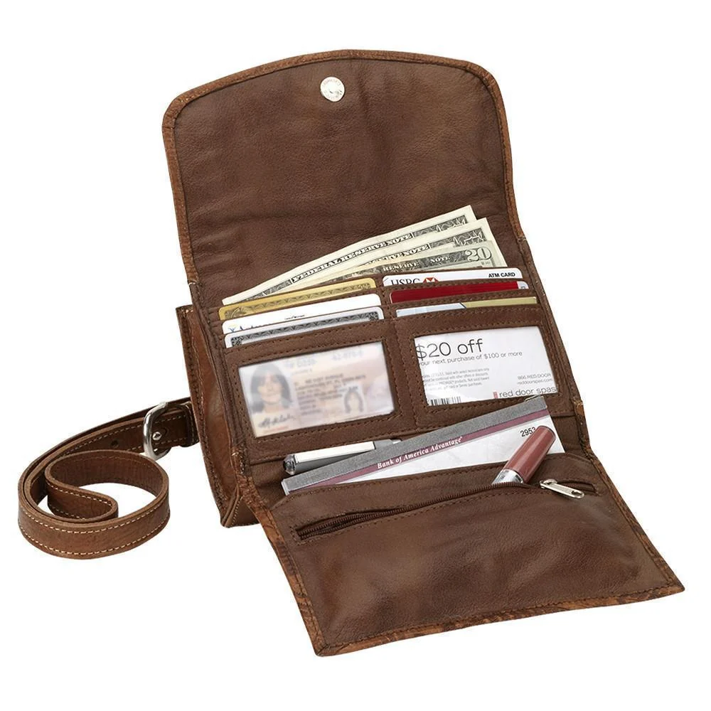 American West Lady Lace Crossbody Bag/Wallet - Image 2