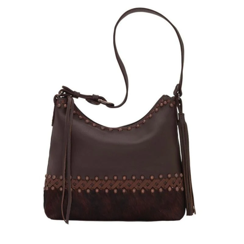 American West Wild Horses Zip Top Shoulder Bag - Image 2
