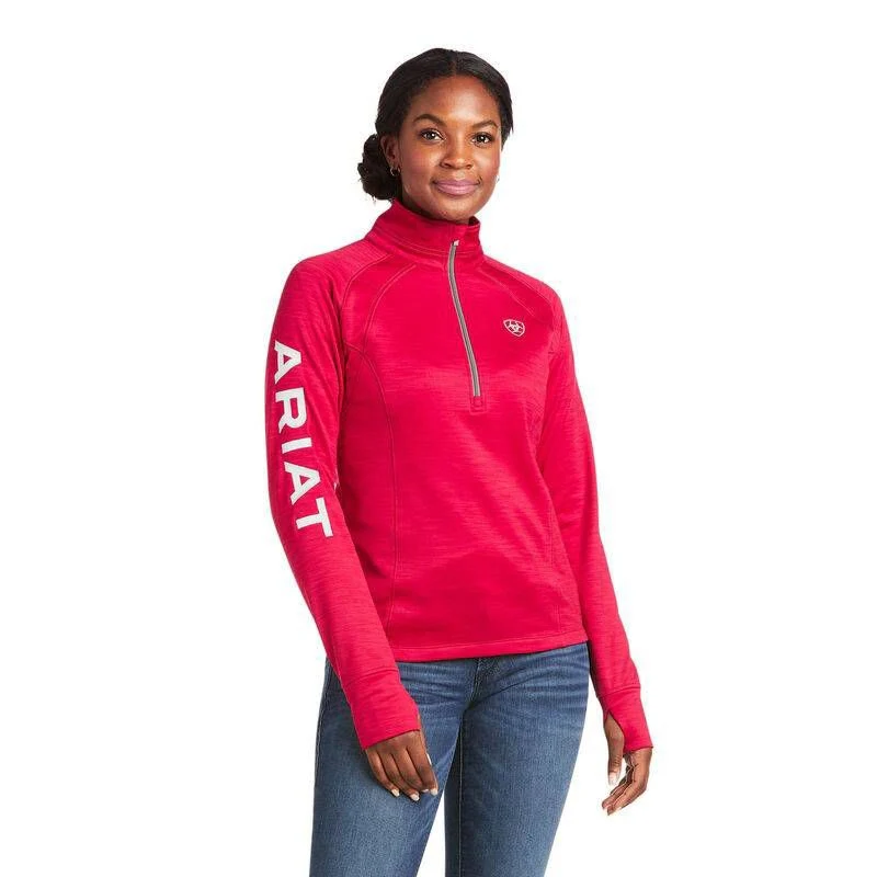 Ariat Ladies Tek Team 1/2 Zip Sweatshirt - Image 3