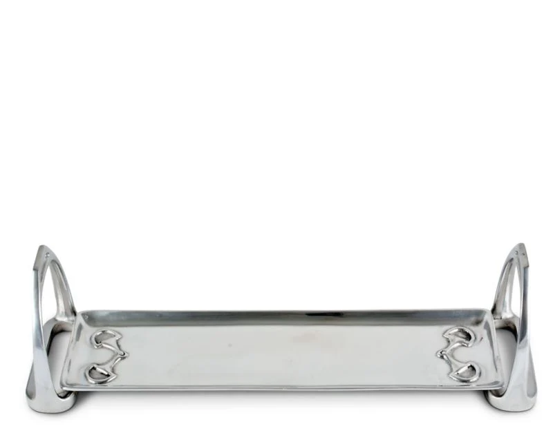 Arthur Court Equestrian Stirrup Tray Small