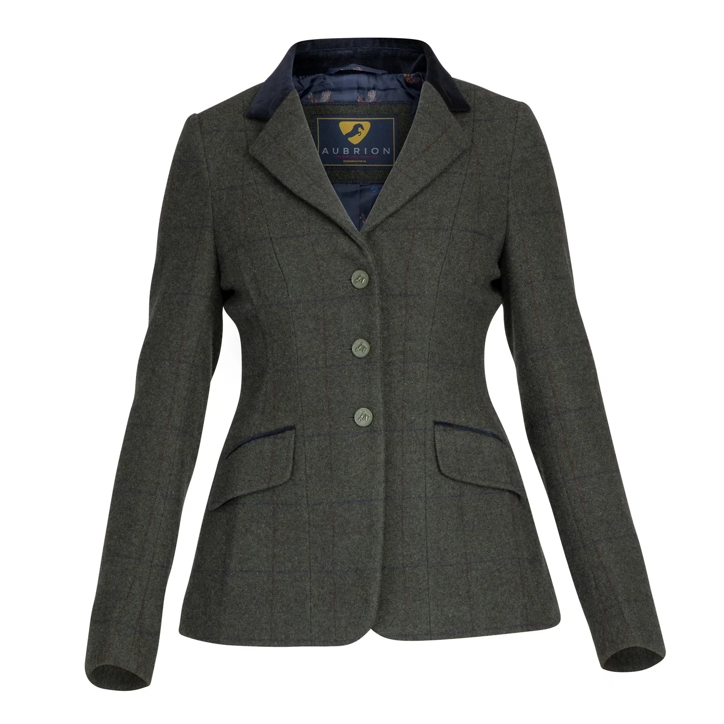 Shires Aubrion Kids Saratoga Tweed Jacket - Image 5