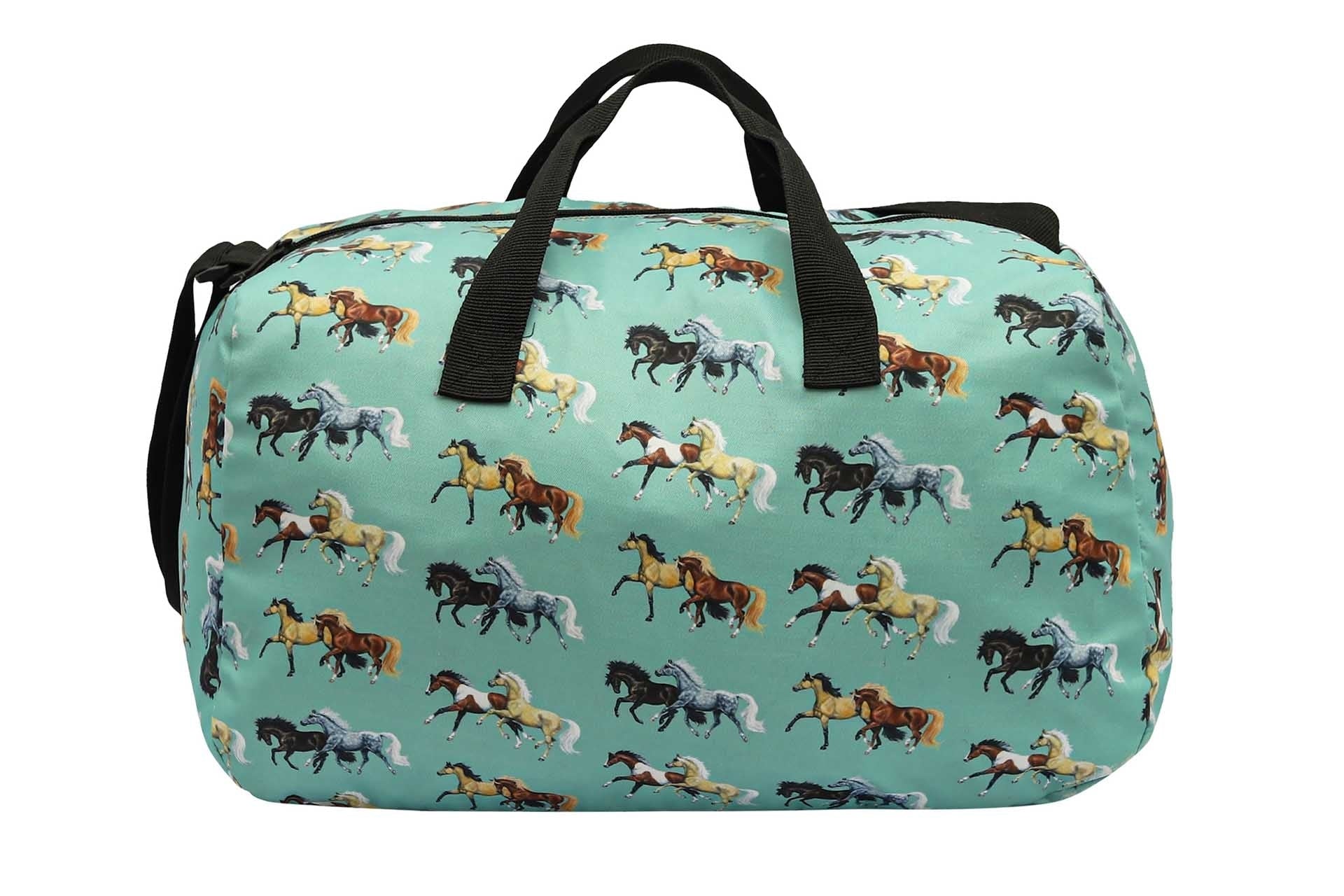 AWST Int'l Lila Horse Pairs Duffel Bag - Image 2