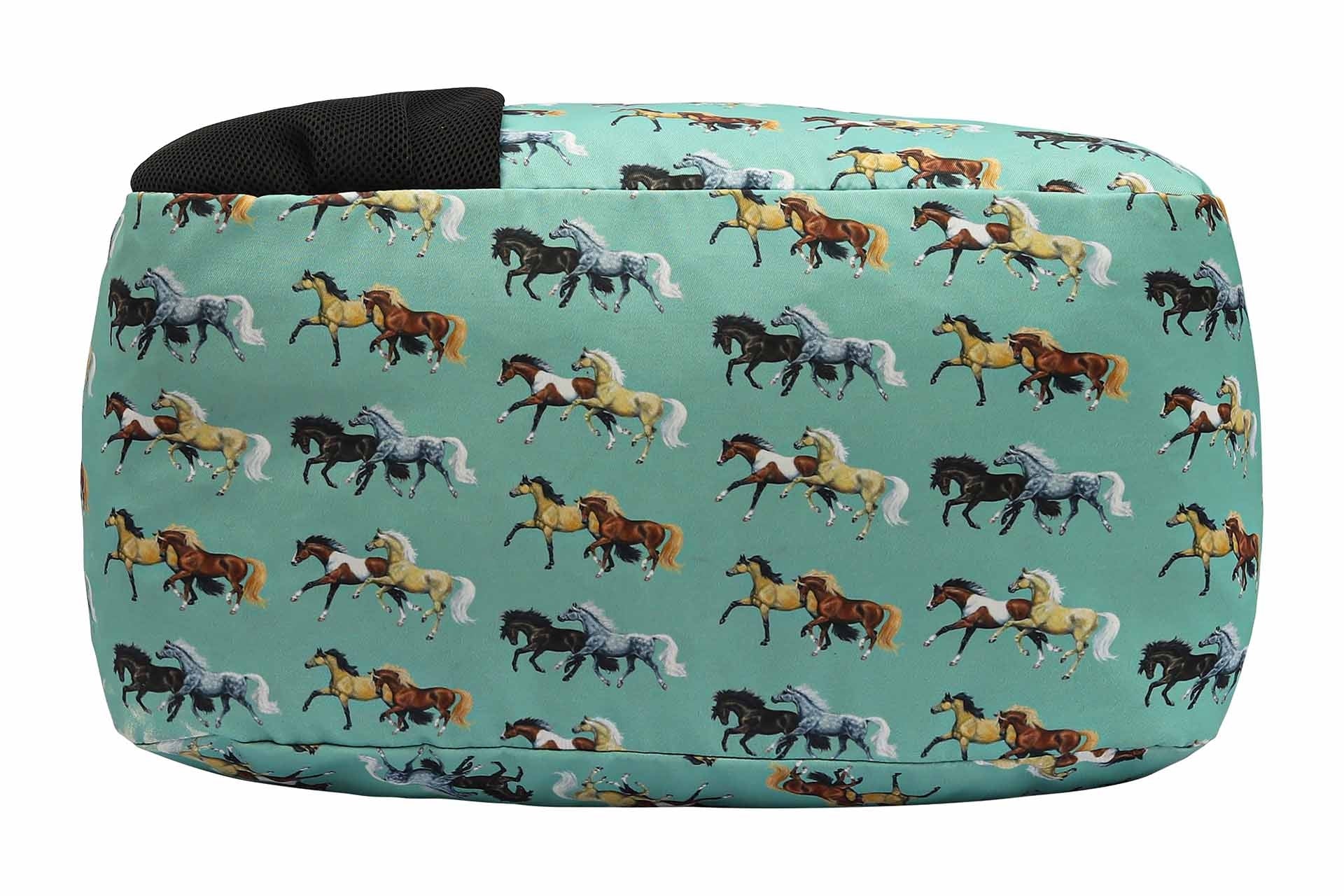AWST Int'l Lila Horse Pairs Duffel Bag - Image 3