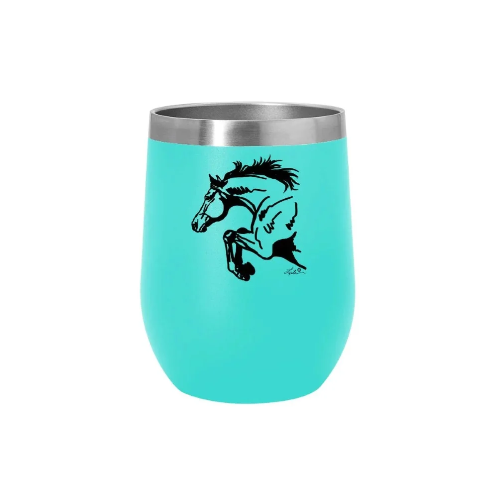 AWST Int'l Lila Jumper Stainless Steel Wine Tumbler with Slide Top - Image 2