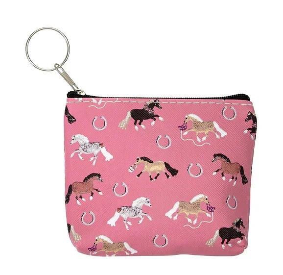 AWST Int'l "Lila" Pony Puff Coin Purses - Set of 12 - Image 2