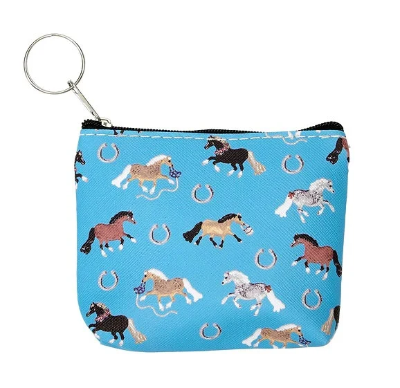 AWST Int'l "Lila" Pony Puff Coin Purses - Set of 12 - Image 4