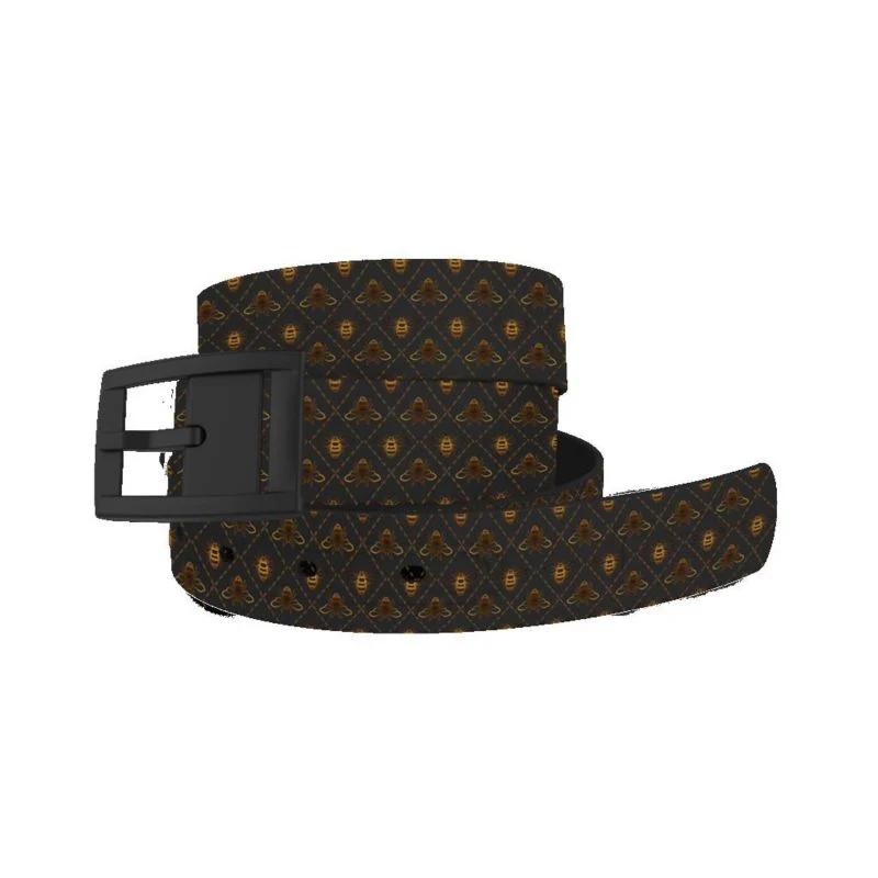 C4 Belt Bees Belt with Black Buckle Combo One Size