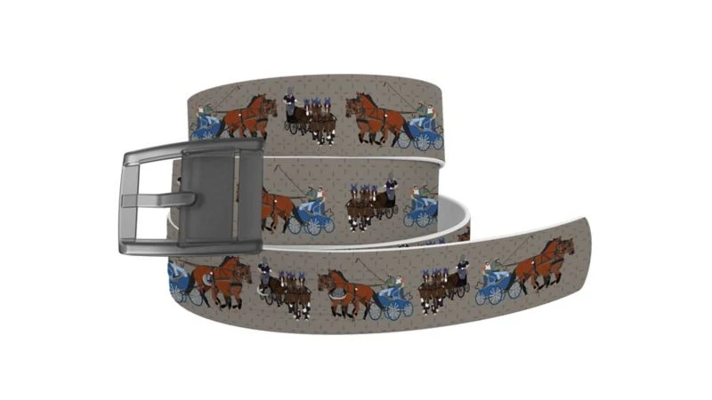 C4 Driving Belt with Grey Buckle Combo