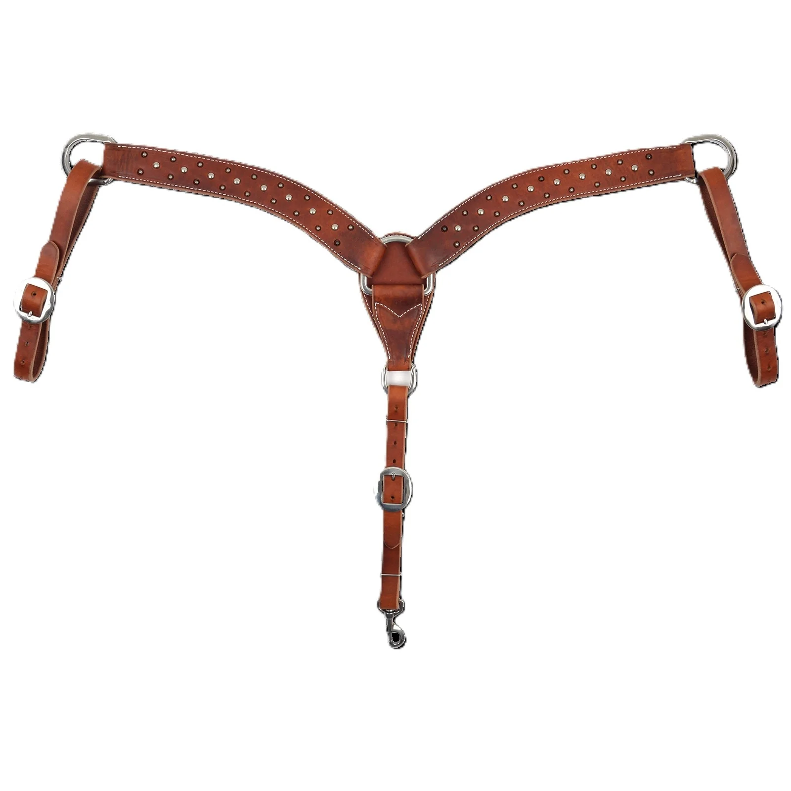 Circle Y Rosewood Spot Breast Collar