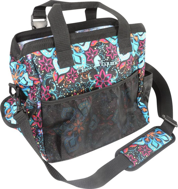 Classic Equine Mardi Gras Groom Tote
