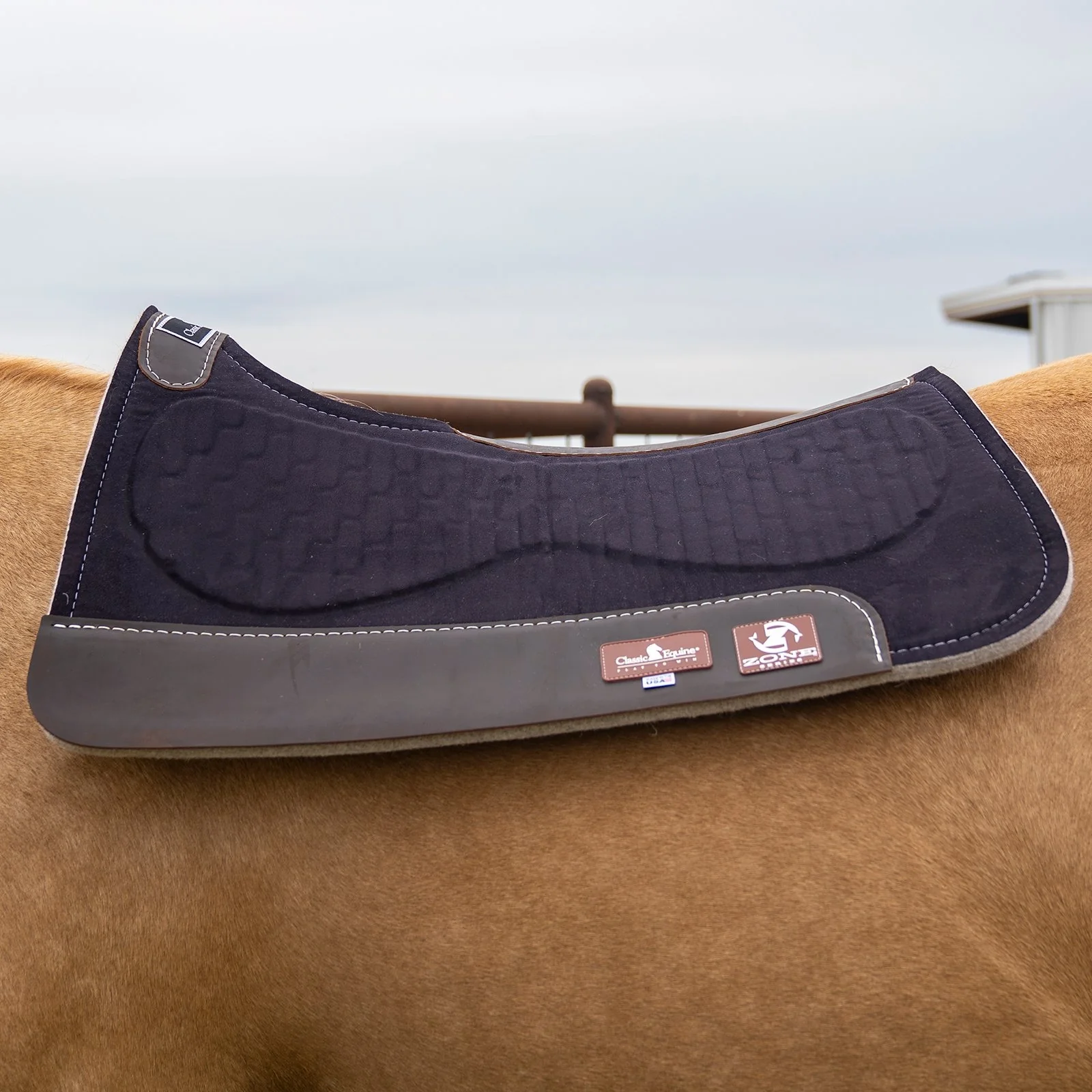 Classic Equine Zone Micro Suede Pad - Image 8