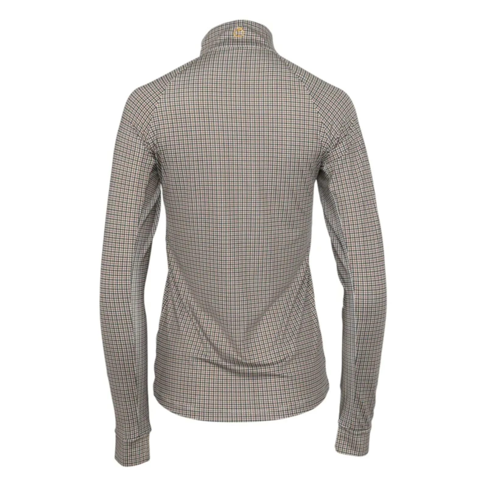 Dapplebay Bay Houndstooth 1/4 Zip Riding Top - Image 4