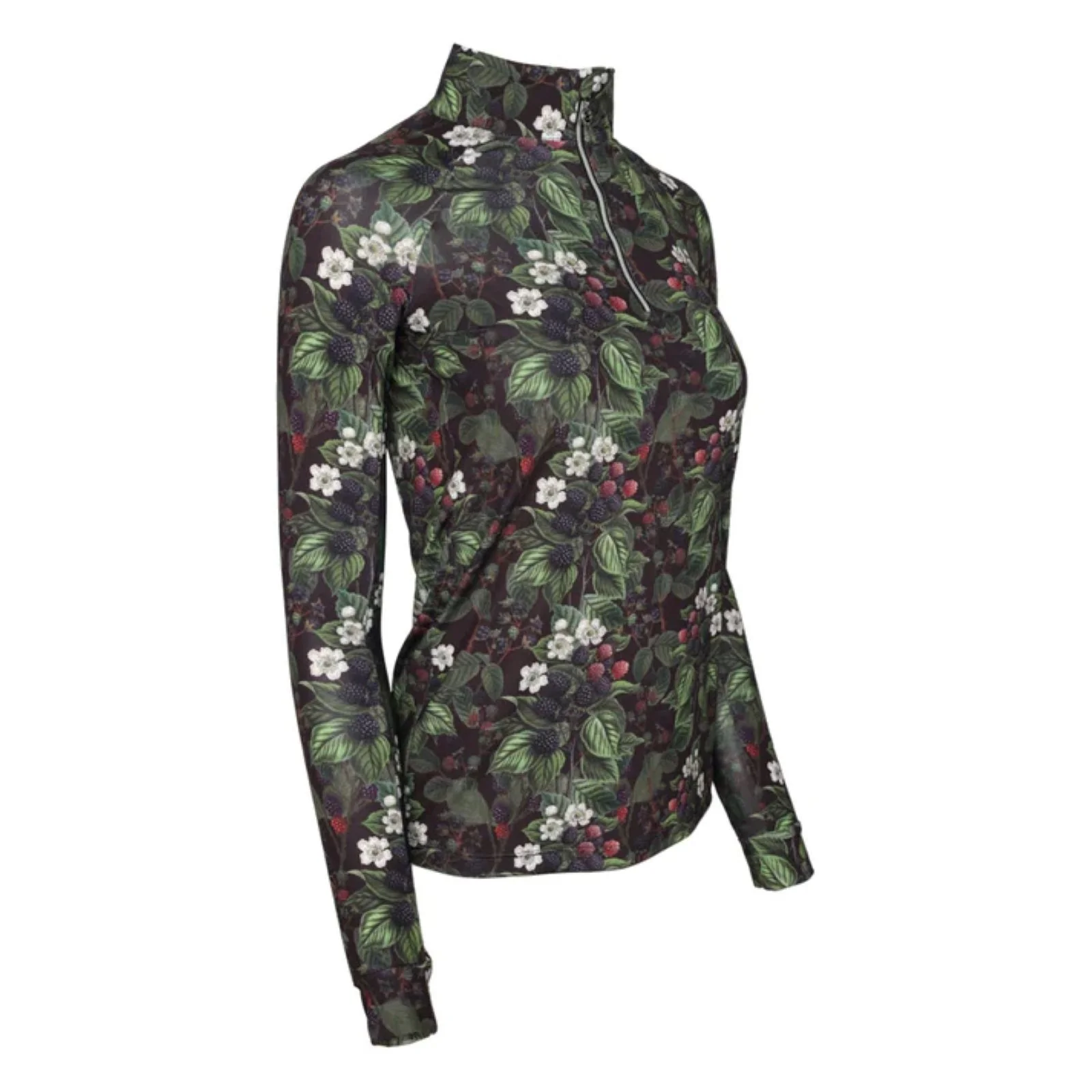 Dapplebay Blackberry Daze 1/4 Zip Riding Top - Image 4