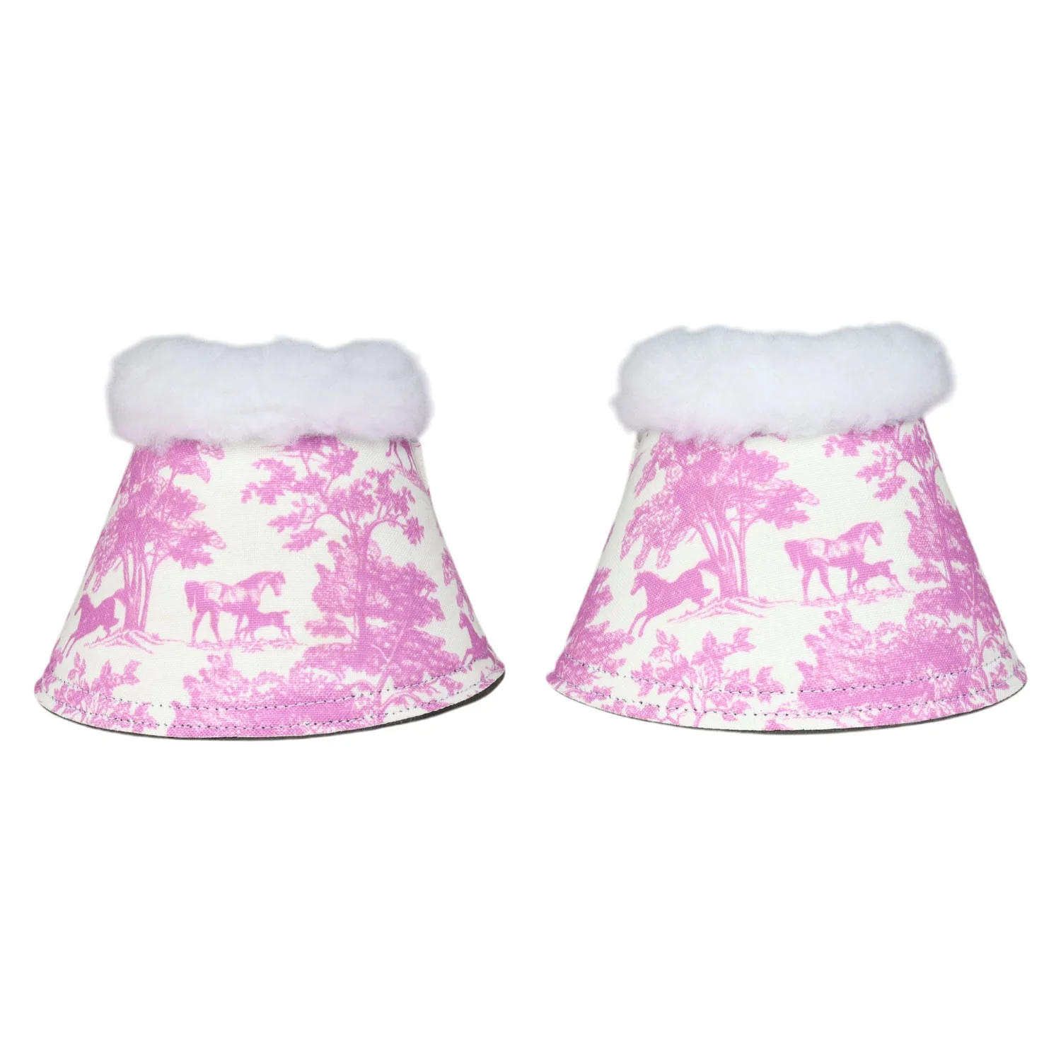 Dapplebay Equestrian Toile Bell Boots - Image 5