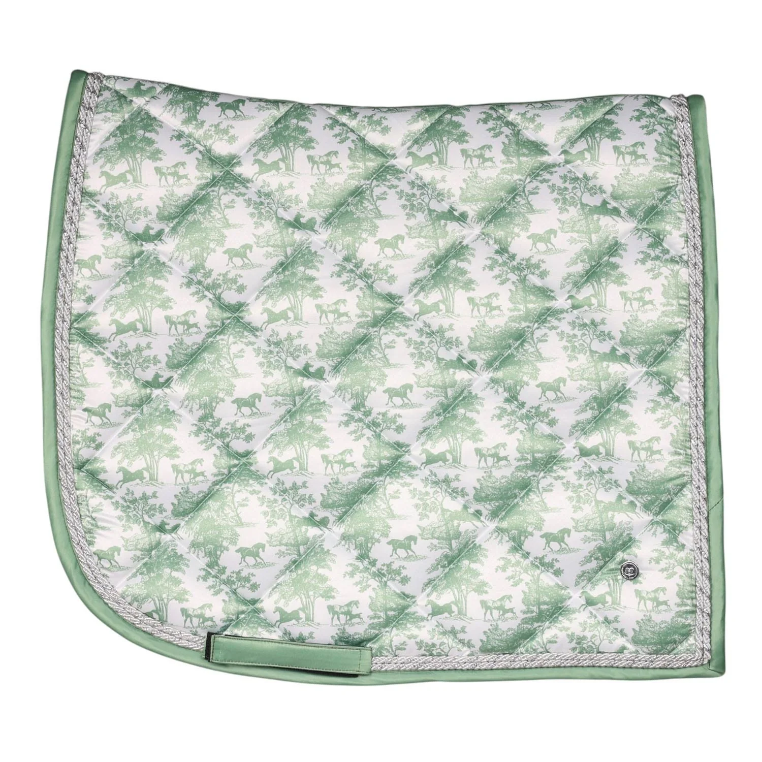 Dapplebay Equestrian Toile Dressage Saddle Pad - Image 2