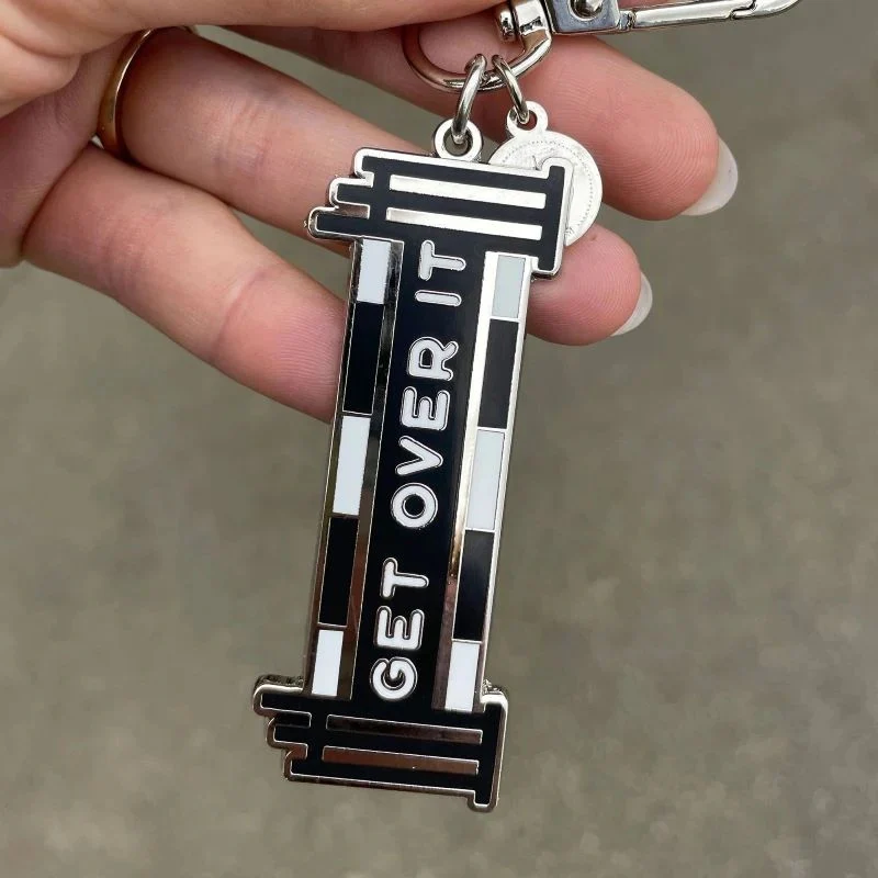 Dapplebay Get Over It Keychain - Image 2