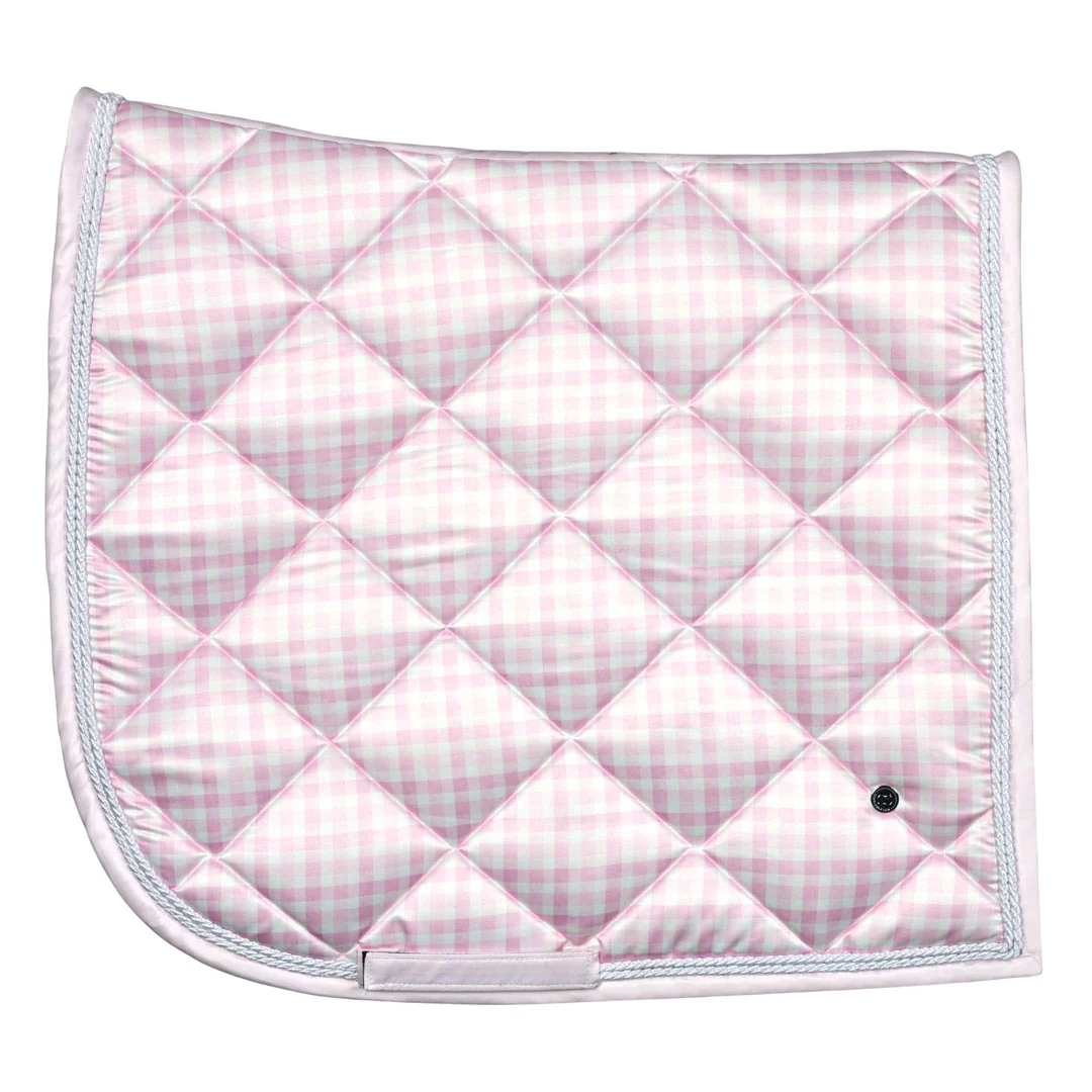 Dapplebay Gingham Dressage Saddle Pad