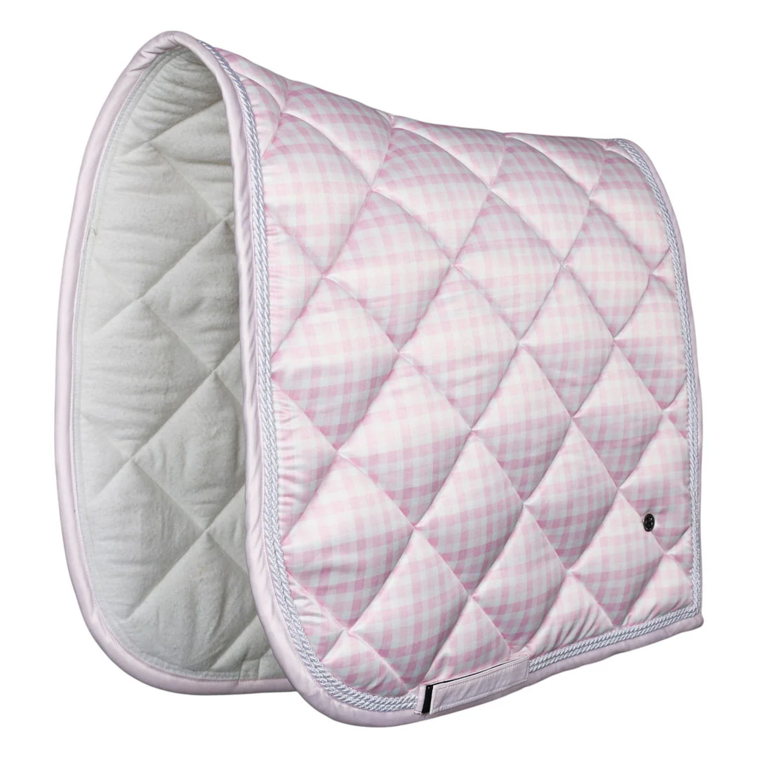 Dapplebay Gingham Dressage Saddle Pad - Image 2