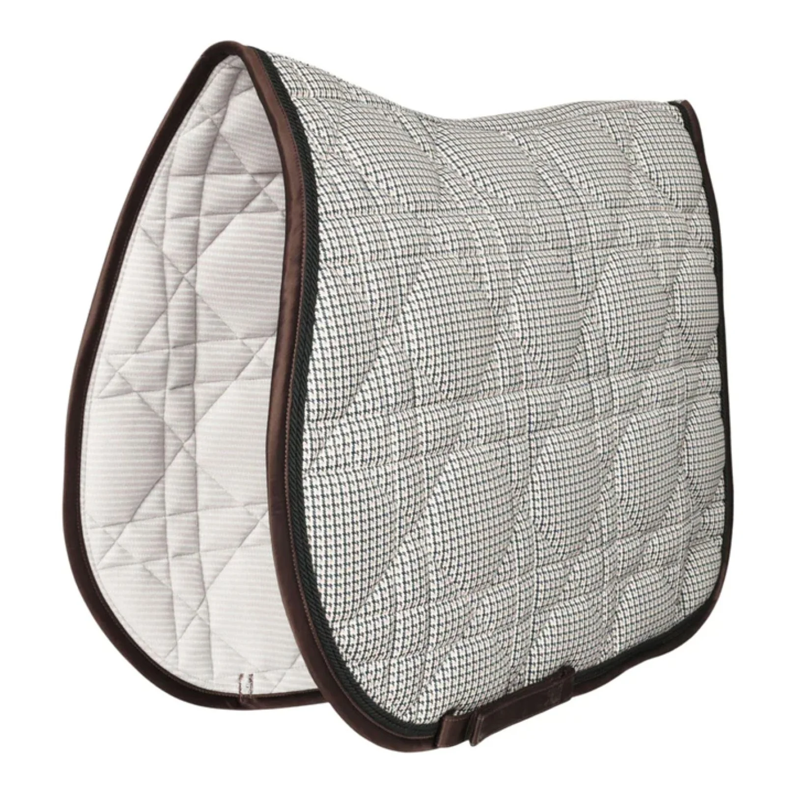 Dapplebay Heirloom Bay Houndstooth Jump Saddle Pad - Image 2