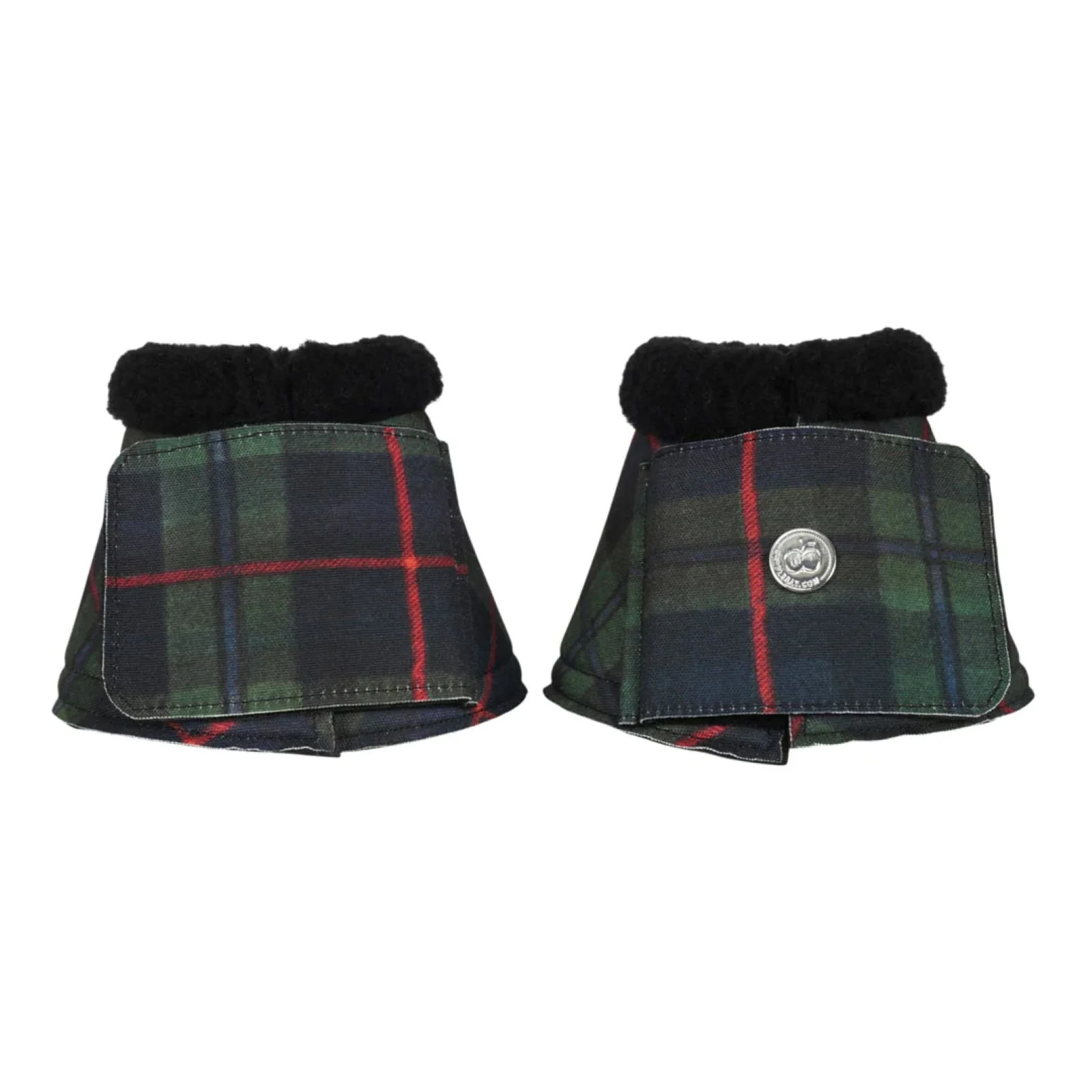 Dapplebay Holiday Plaid Bell Boots - Image 2