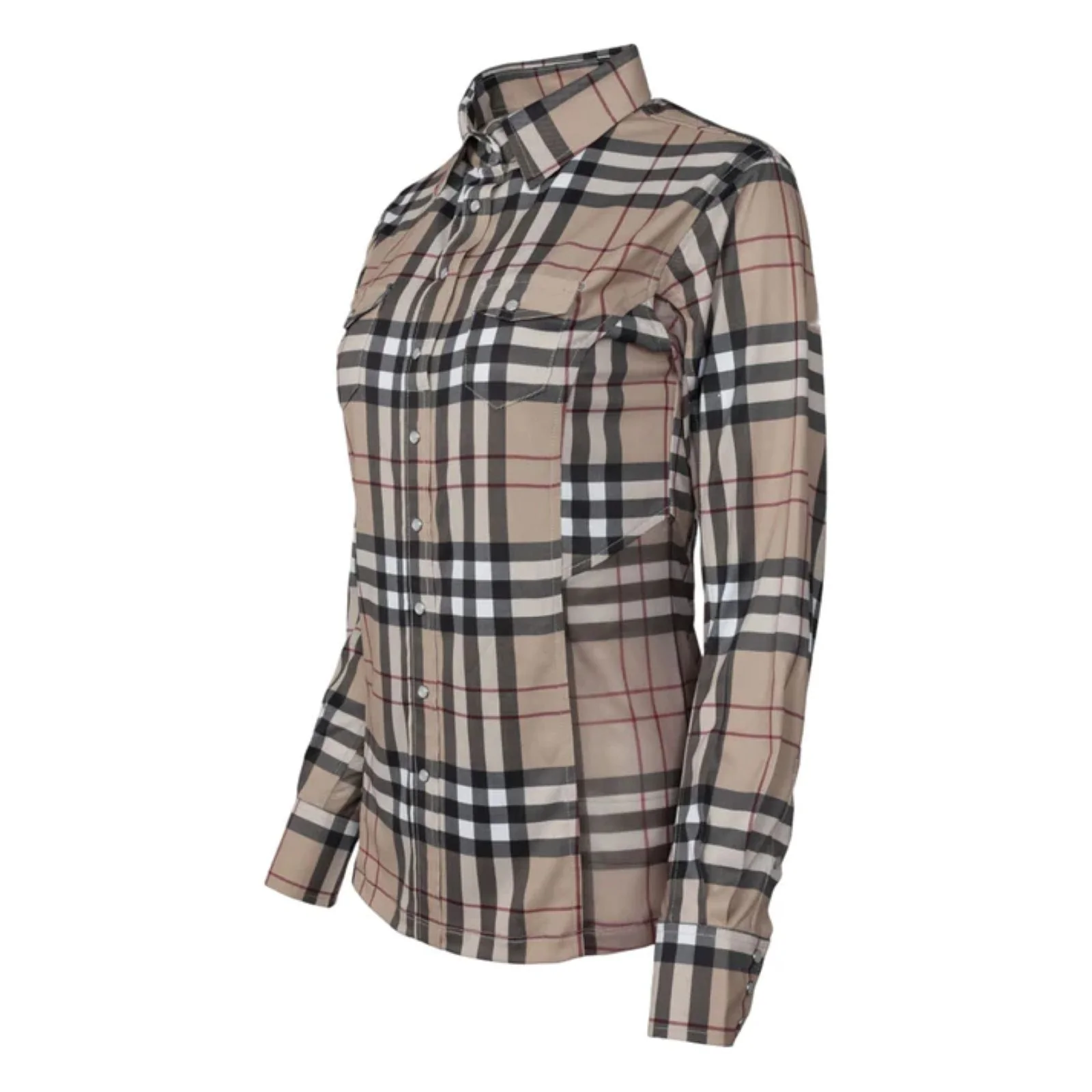 Dapplebay Holiday Plaid Western Top - Image 2