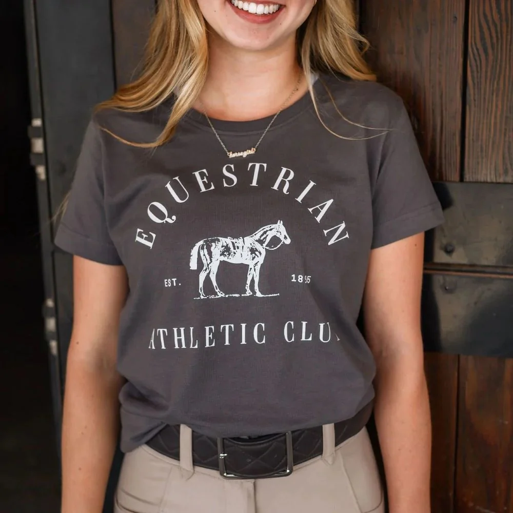 Dapplebay Ladies Equestrian Athletic Club Tee