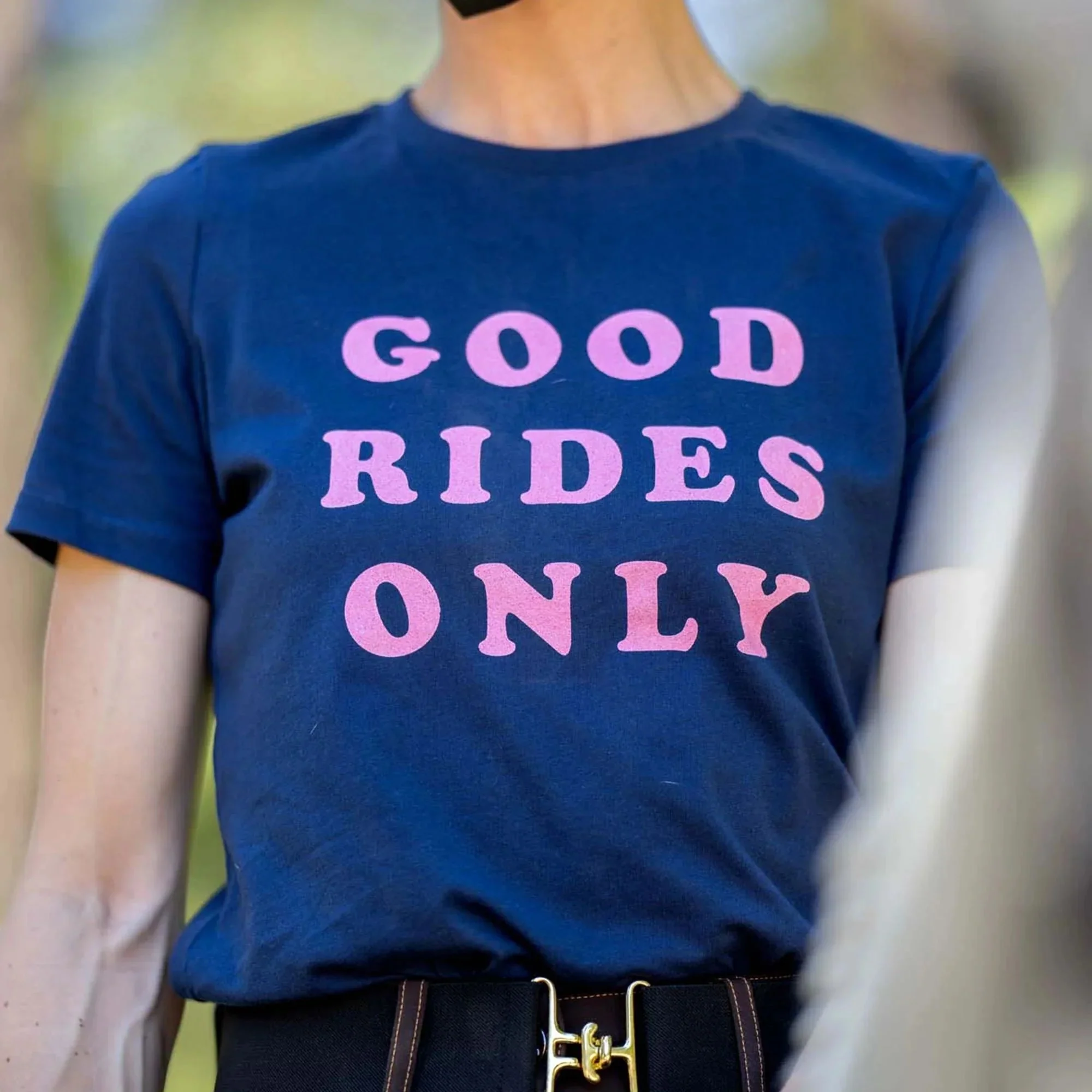 Dapplebay Ladies Good Rides Only Tee - Image 2