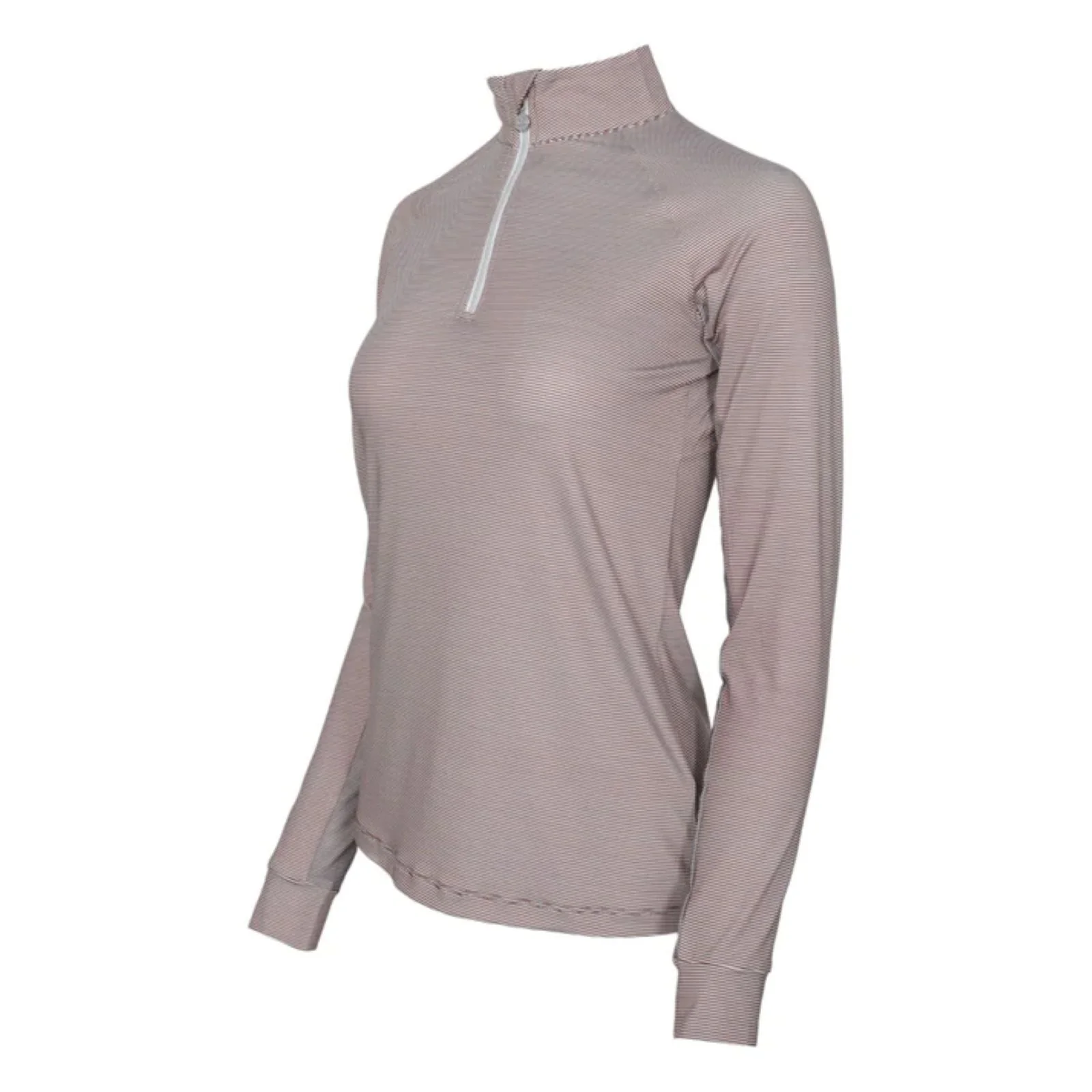 Dapplebay Stripe 1/4 Zip Riding Top - Image 2