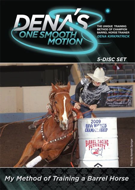 Dena Kirkpatric Training A Barrel Horse DVD