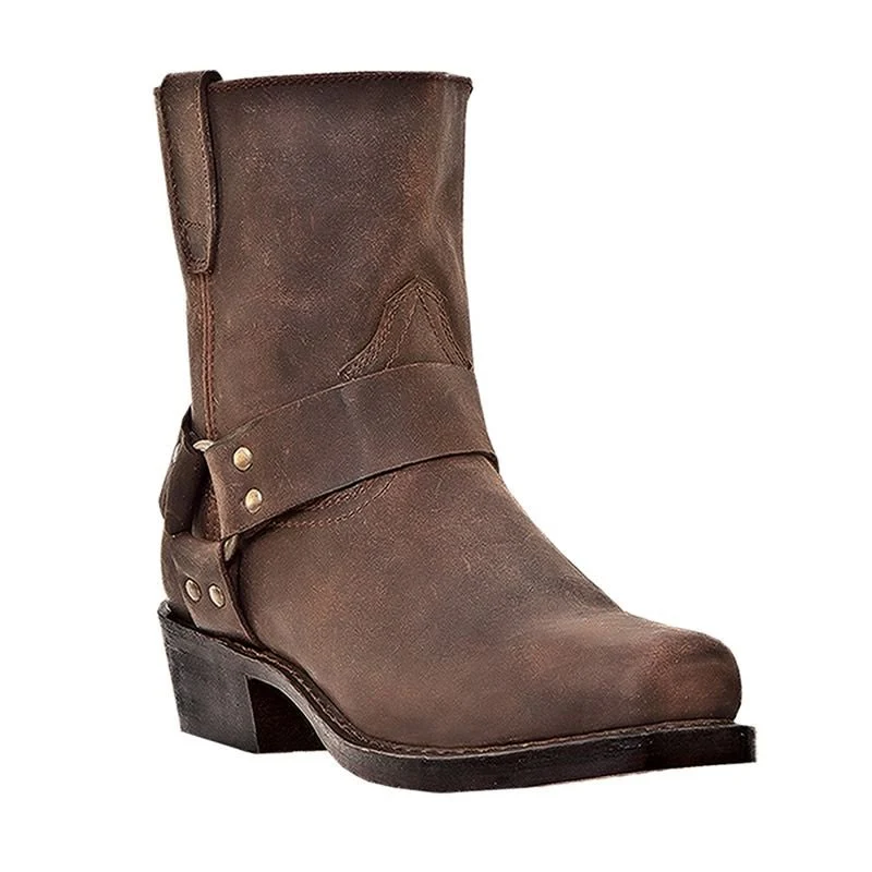 Dingo Mens Rev Up Square Toe 7in Boots