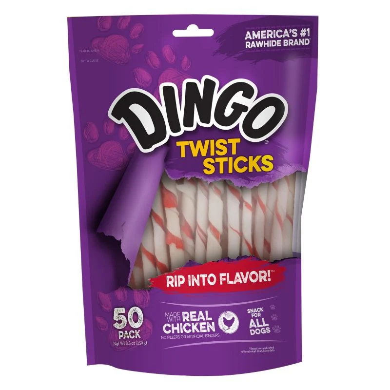 Dingo Twist Sticks Dog Treats