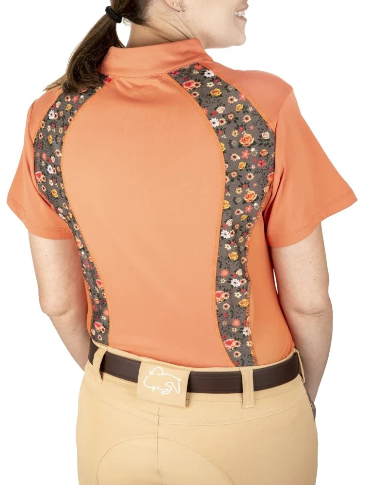 EcoRider by Equine Couture Ladies Shelby Short Sleeve Sport Shirt - Image 4