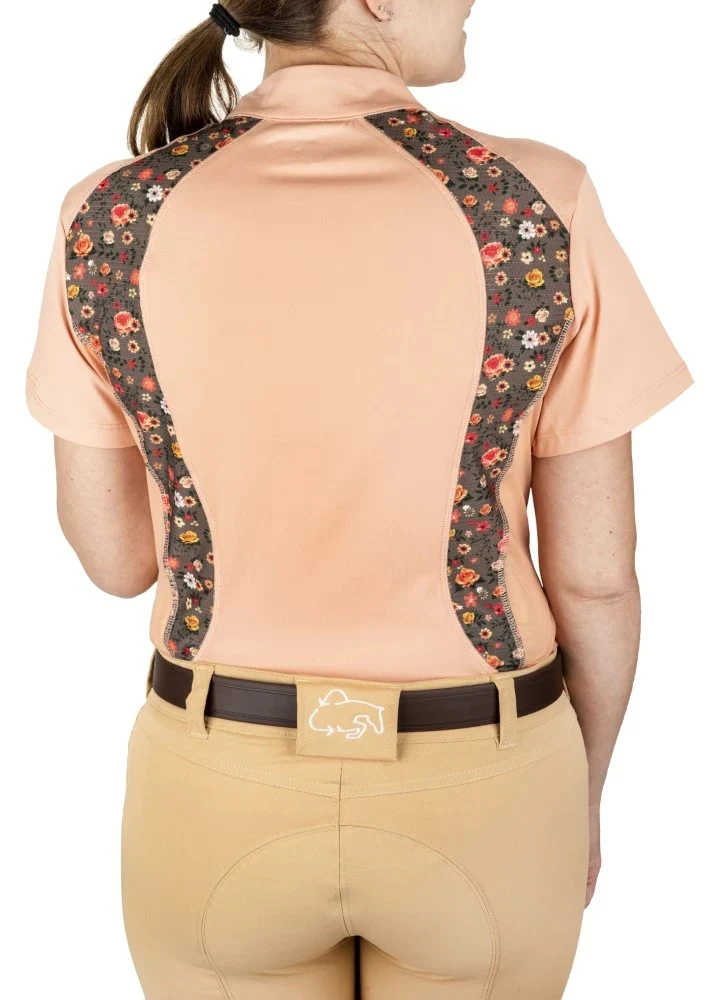 EcoRider by Equine Couture Ladies Shelby Short Sleeve Sport Shirt - Image 6