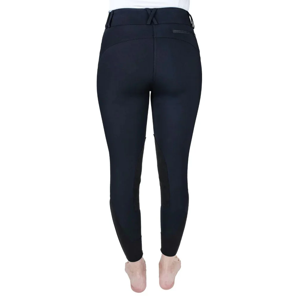 Equine Couture Ladies Charlotte Suede Knee Patch Breeches - Image 7