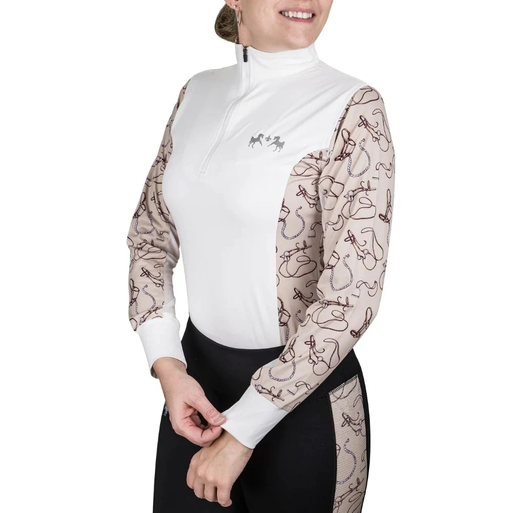 Equine Couture Ladies Equestrian Gear Show Shirt - Image 3