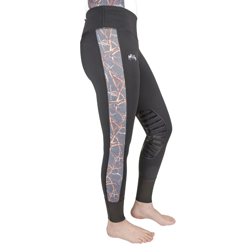 Equine Couture Ladies Snaffle Bits Tights - Image 3