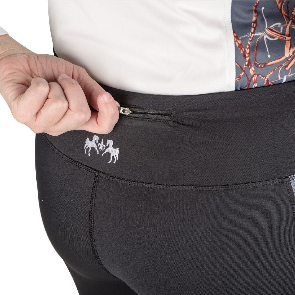 Equine Couture Ladies Snaffle Bits Tights - Image 4