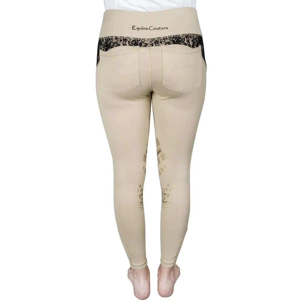 Equine Couture Ladies Spicy Girl Chili Tights - Image 6