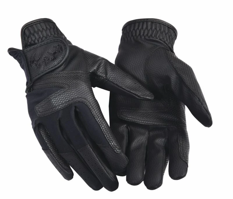 Equine Couture Ladies Stretch Show Gloves Sm Blk - Image 2