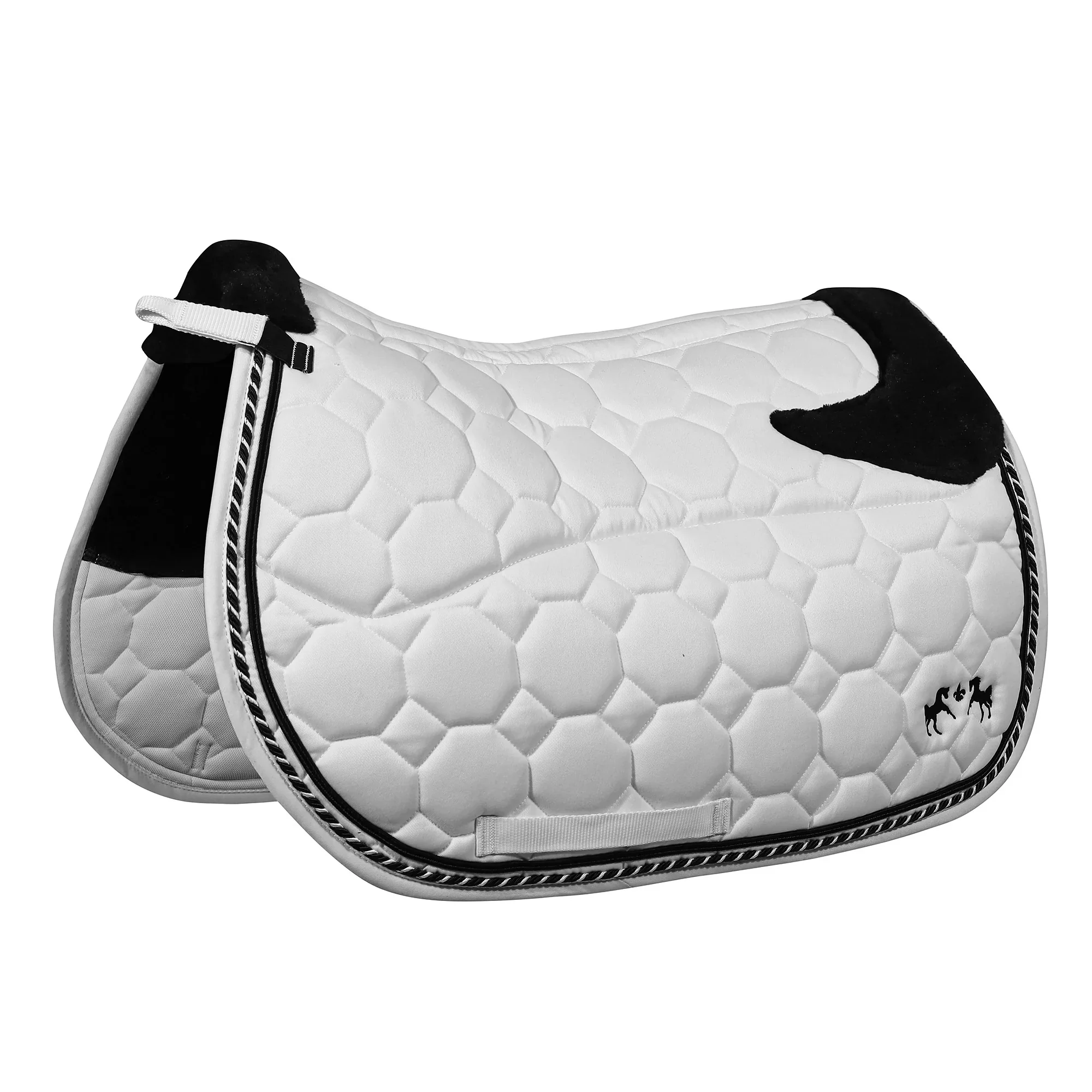 Equine Couture Luxe Saddle Pad with Sherpa Fleece lining - Image 4