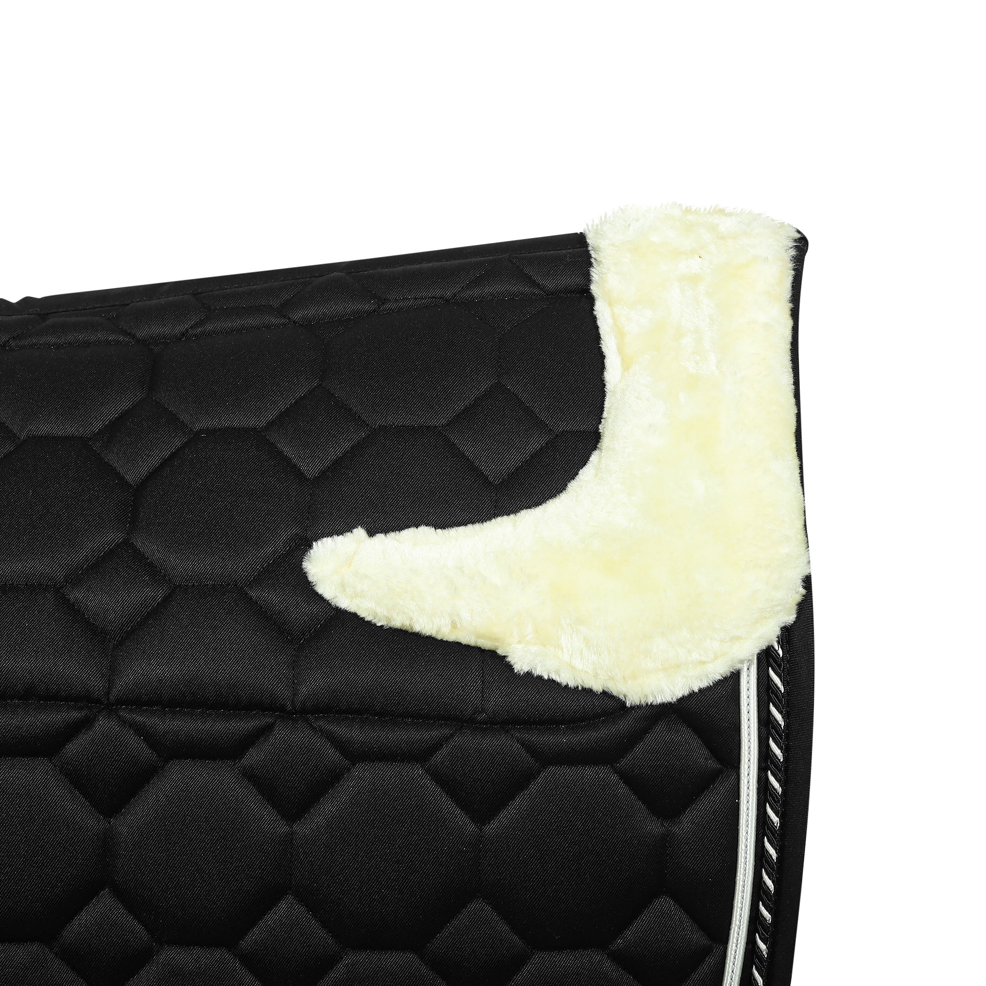 Equine Couture Luxe Saddle Pad with Sherpa Fleece lining - Image 7