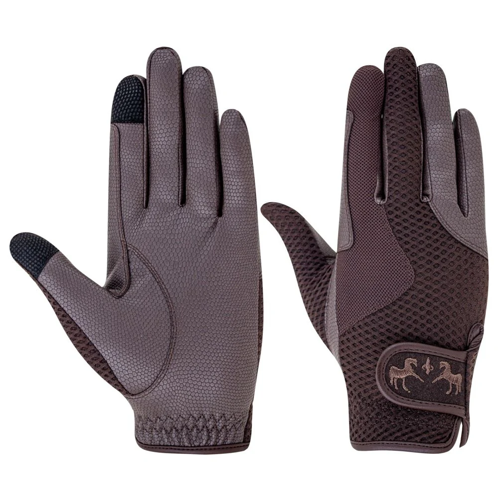 Equine Couture Max Mesh Summer Riding Gloves - Image 3