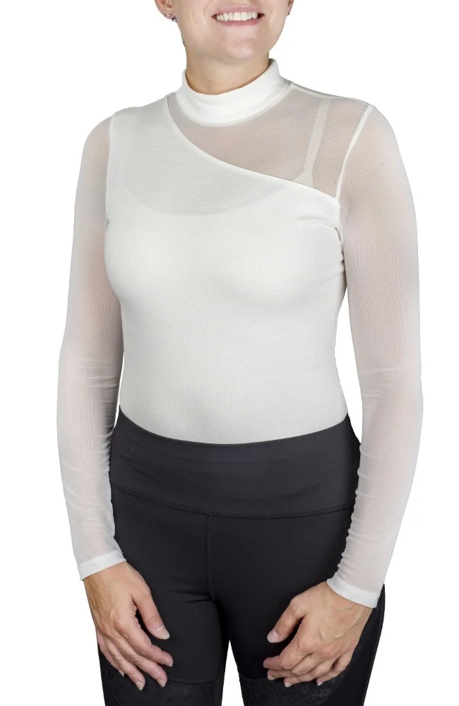 Equine Couture Spicy Girl Cocoa Long Sleeve Shirt