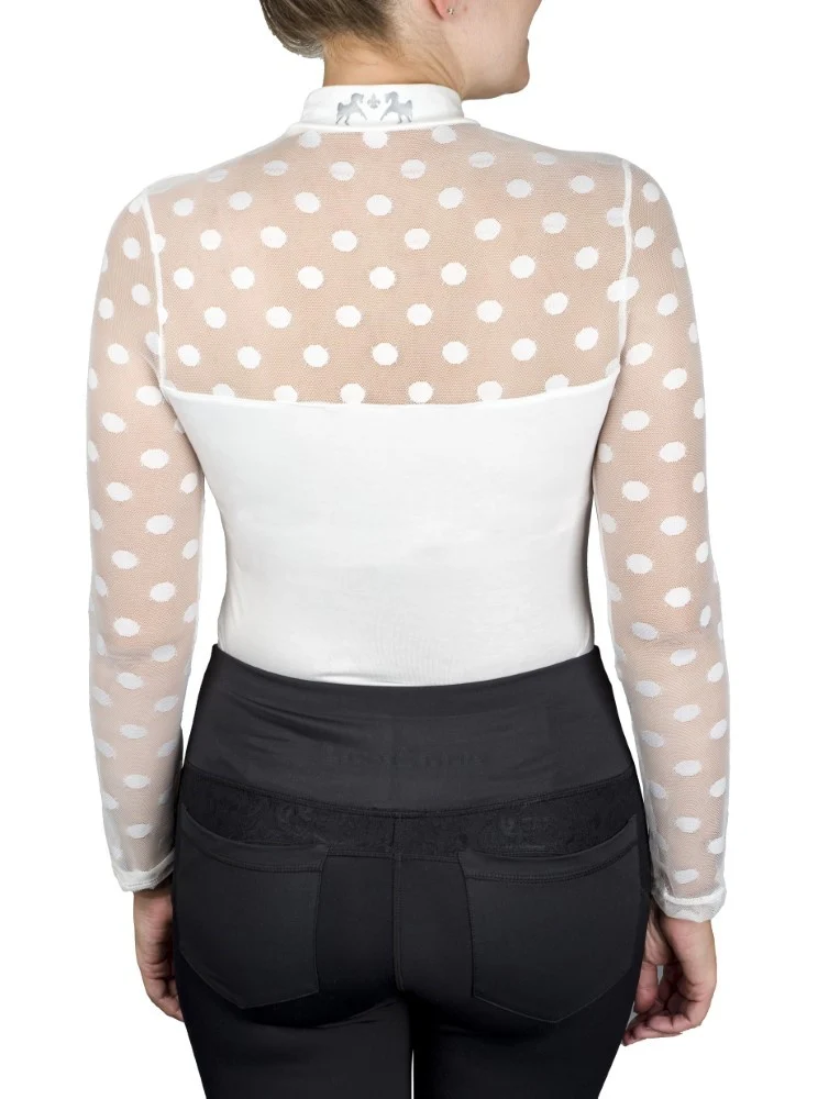 Equine Couture Spicy Girl Ginger Long Sleeve Shirt - Image 2