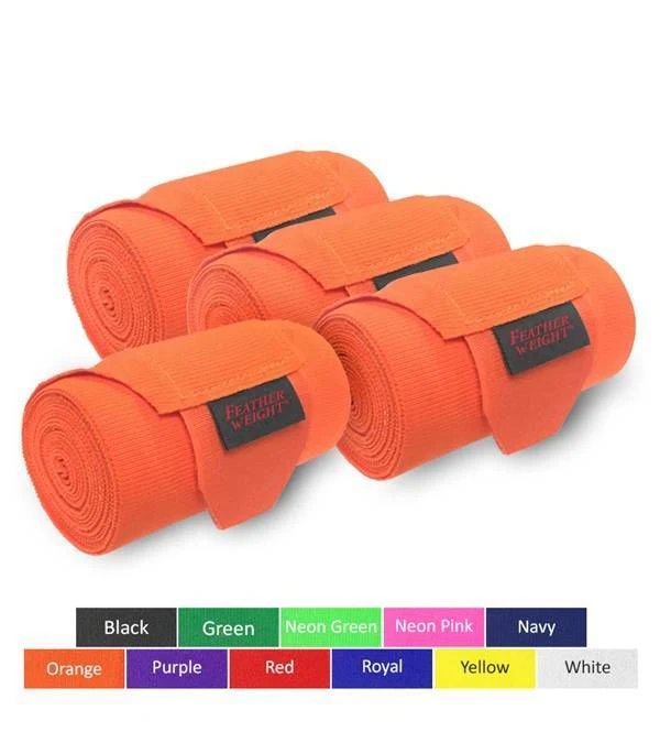 Feather-Weight Brace Running Bandages Set of 4 Bla - Image 4